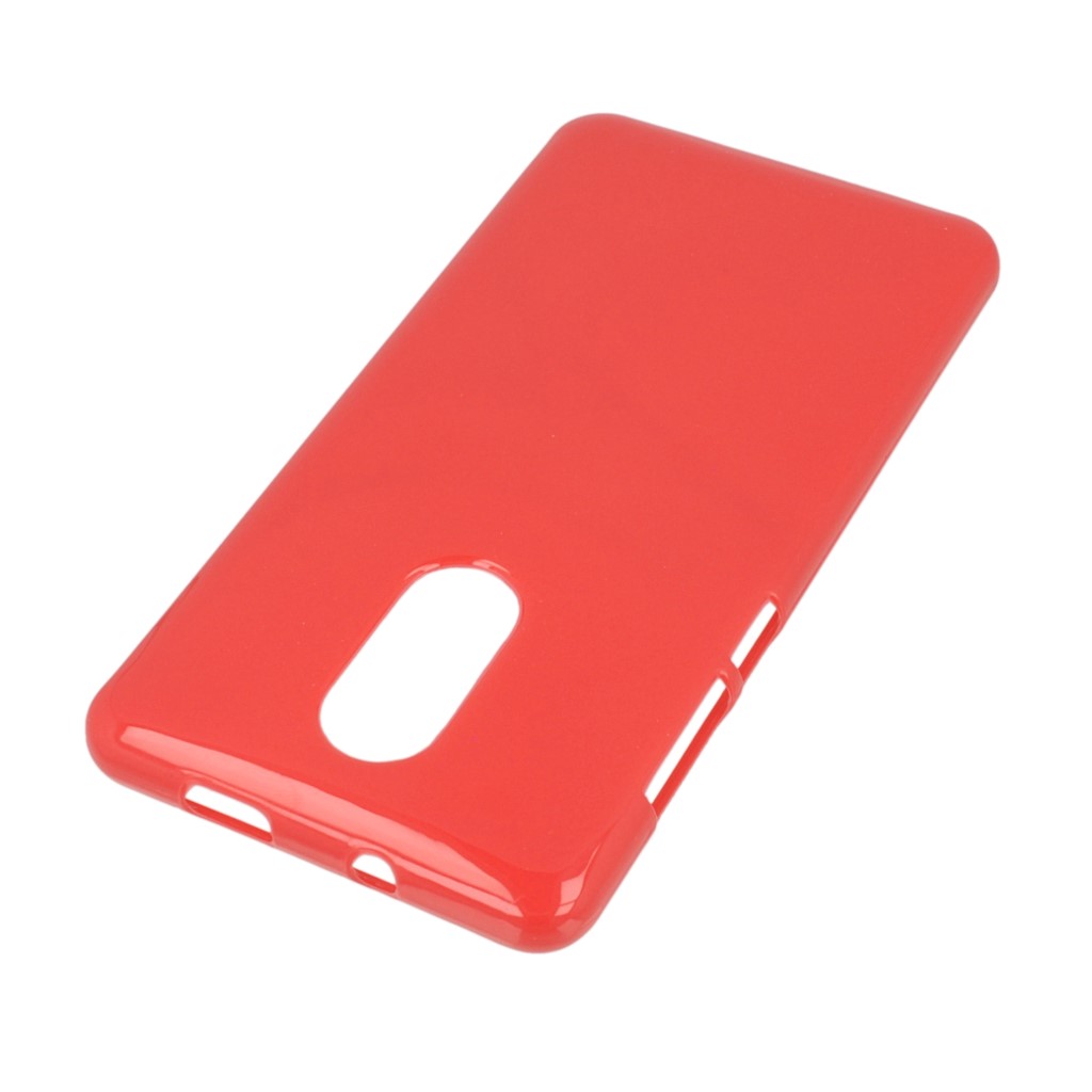 Pokrowiec etui oryginalne myPhone silikonowe BACK CASE czerwone myPhone City / 3