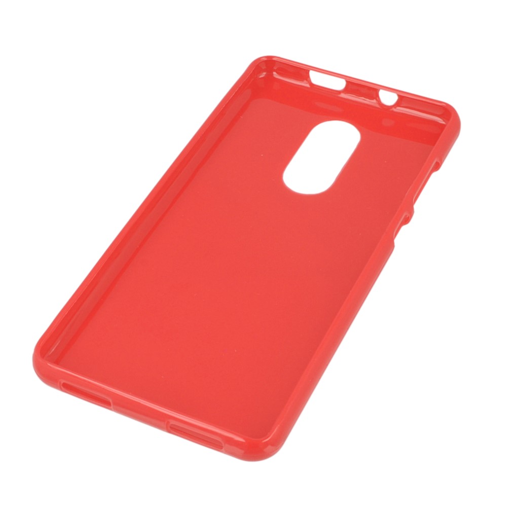 Pokrowiec etui oryginalne myPhone silikonowe BACK CASE czerwone myPhone City / 4