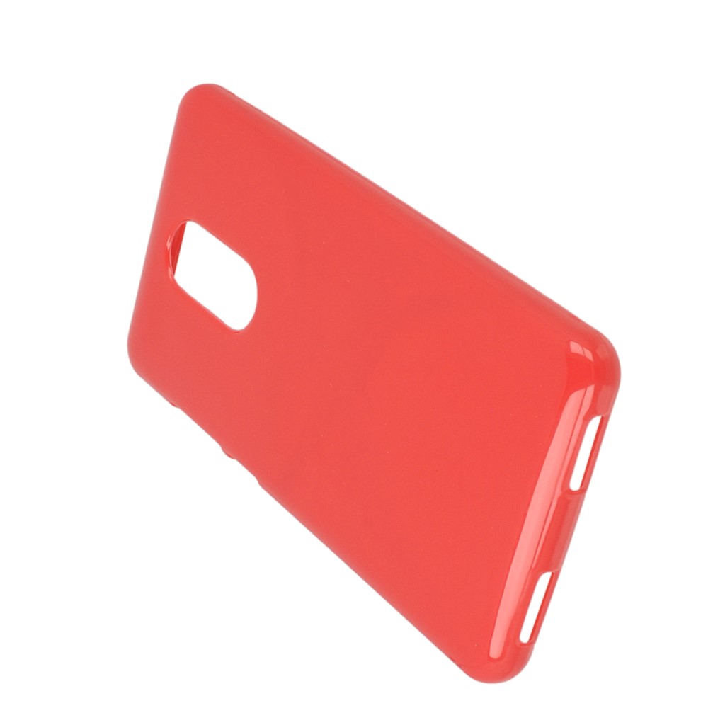 Pokrowiec etui oryginalne myPhone silikonowe BACK CASE czerwone myPhone City / 5