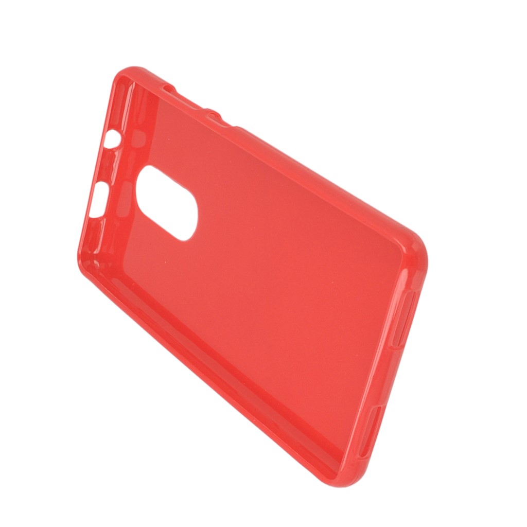 Pokrowiec etui oryginalne myPhone silikonowe BACK CASE czerwone myPhone City / 6