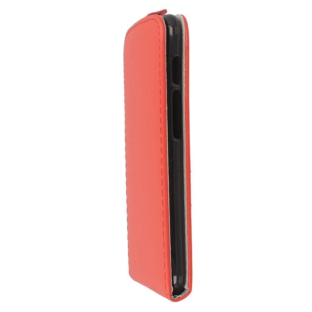 Pokrowiec z klapk na magnes Prestige Slim Flexi czerwony ASUS Zenfone Go ZB500KL / 6