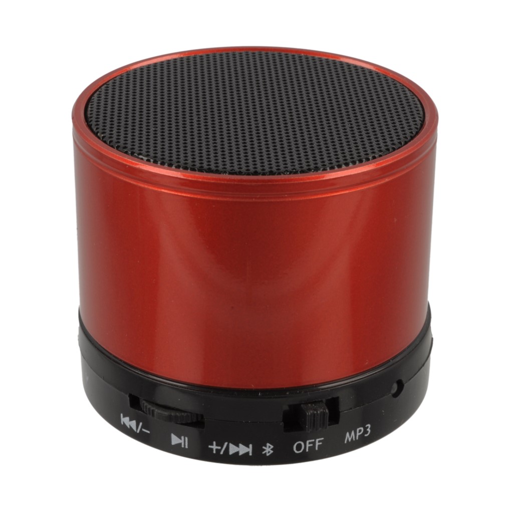 Głośnik Multimedialny Bluetooth metalowy LED czerwony Coolpad Modena 2