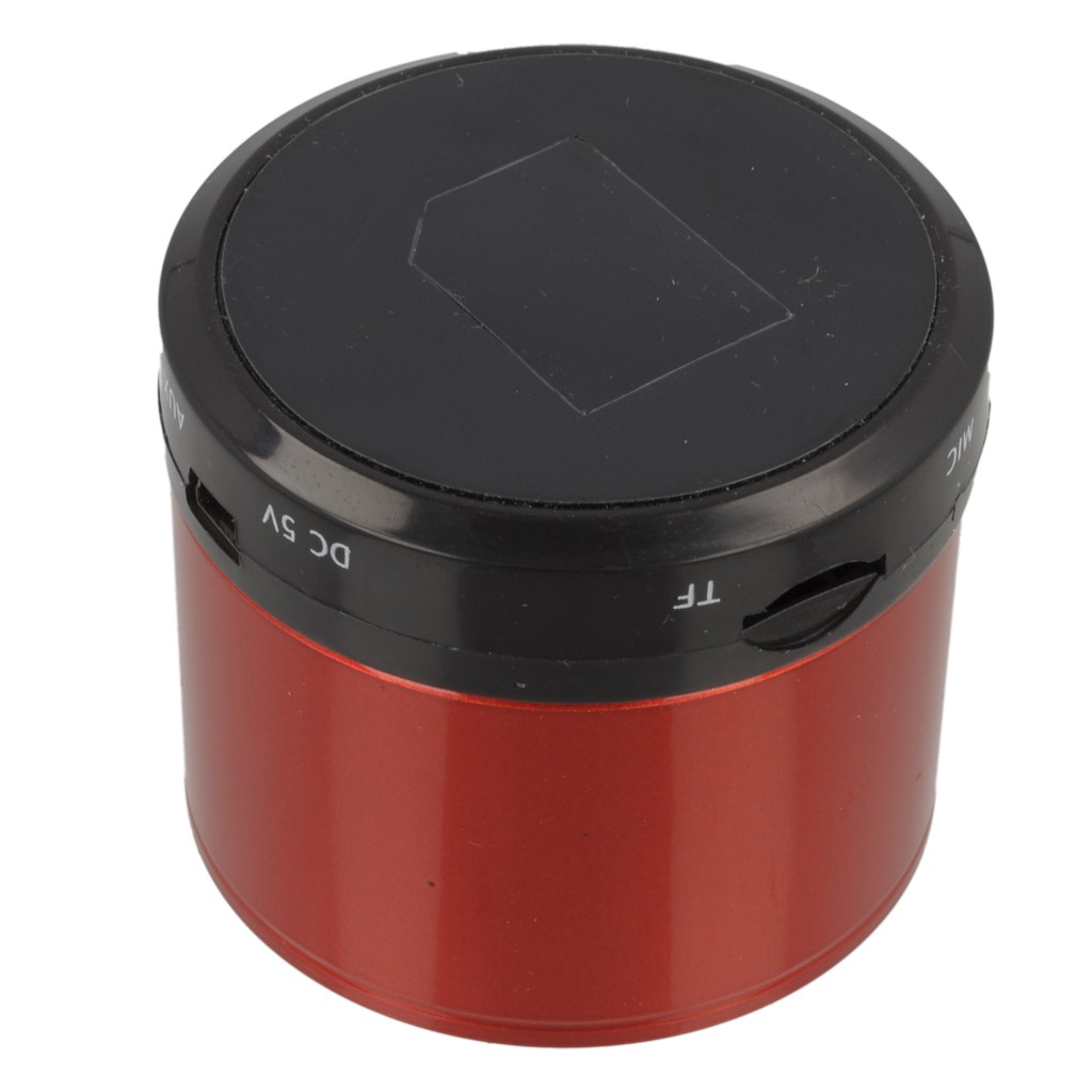 Głośnik Multimedialny Bluetooth metalowy LED czerwony Coolpad Modena 2 / 3