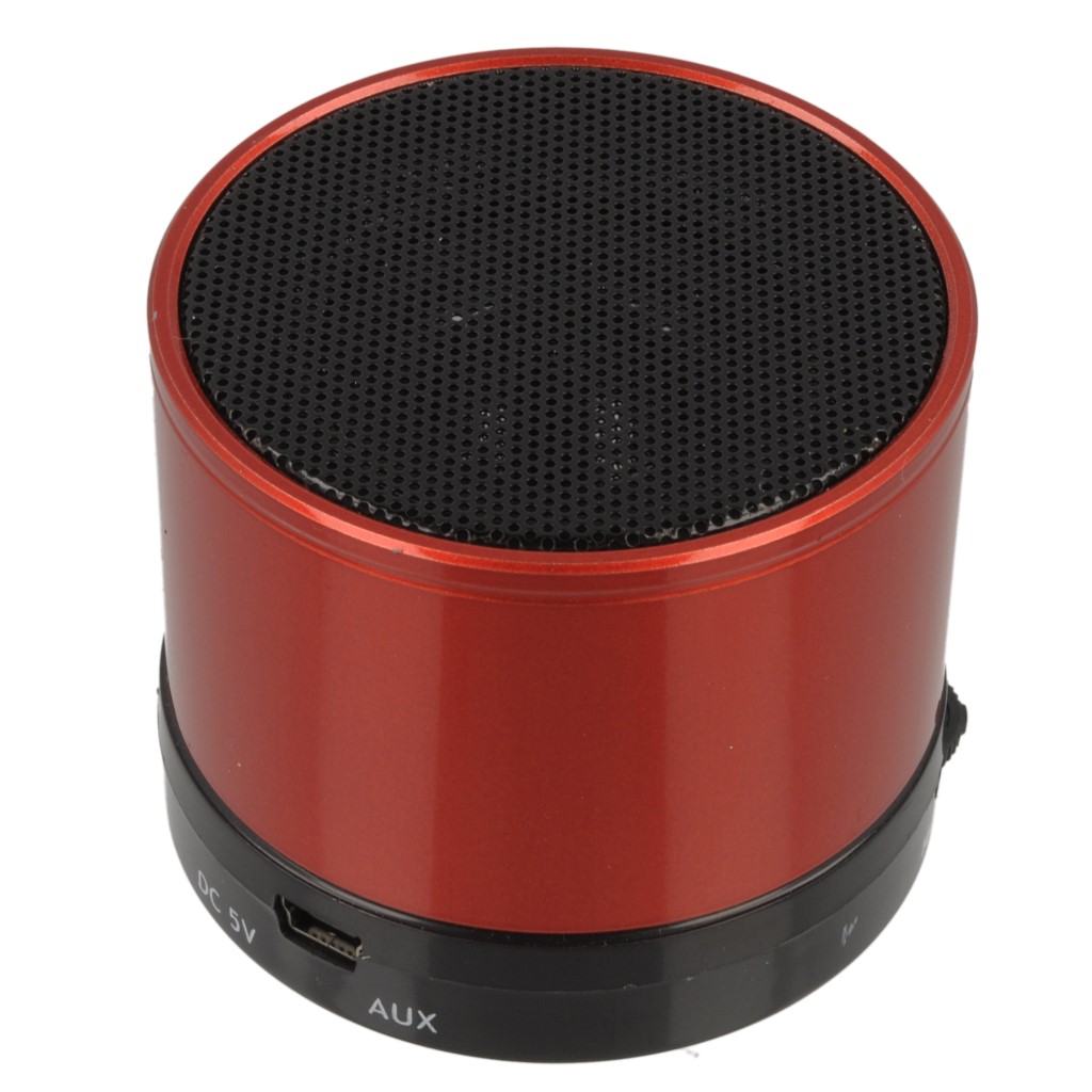 Głośnik Multimedialny Bluetooth metalowy LED czerwony Coolpad Modena 2 / 4