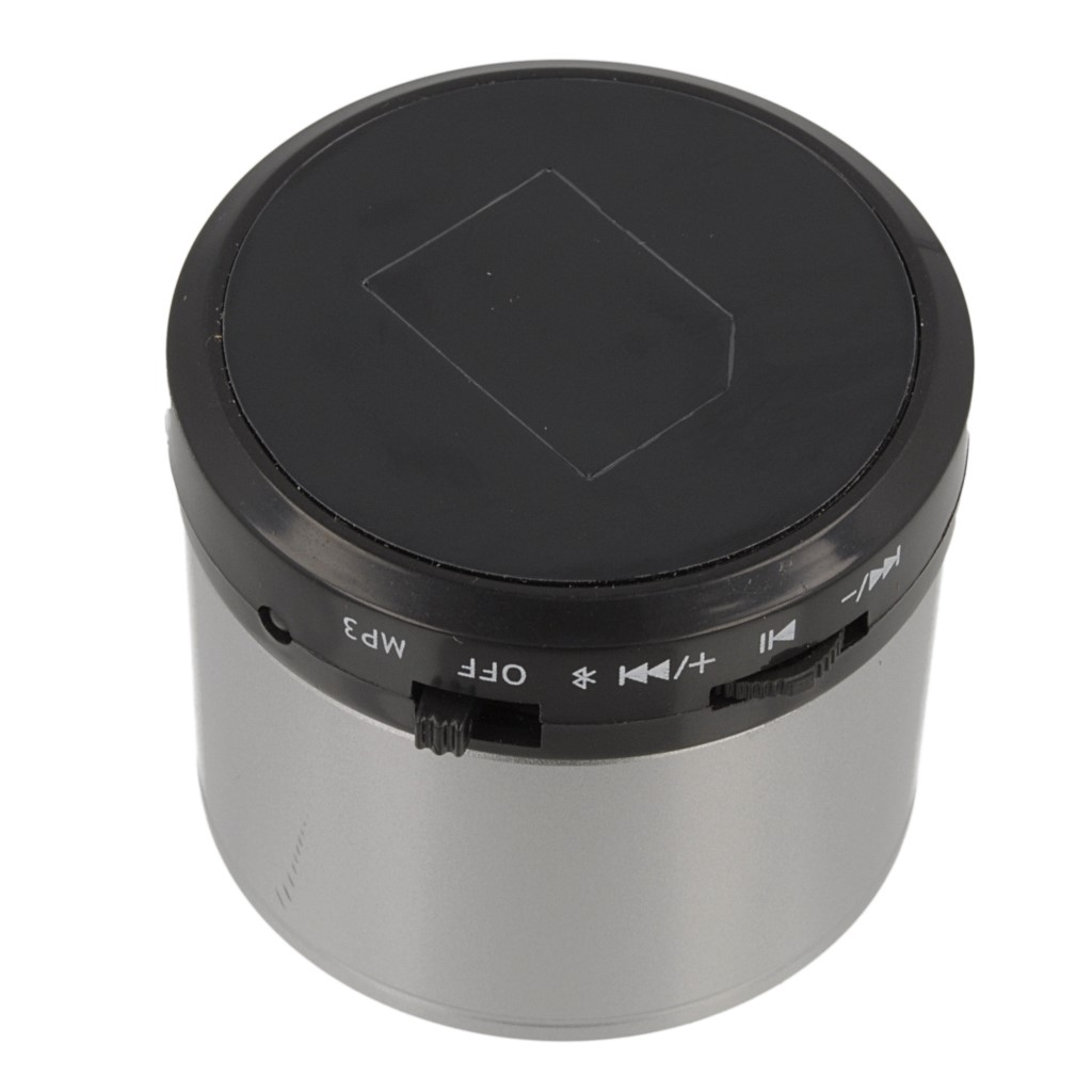 Gonik Multimedialny Bluetooth metalowy LED srebrny SONY Xperia Z3 / 3