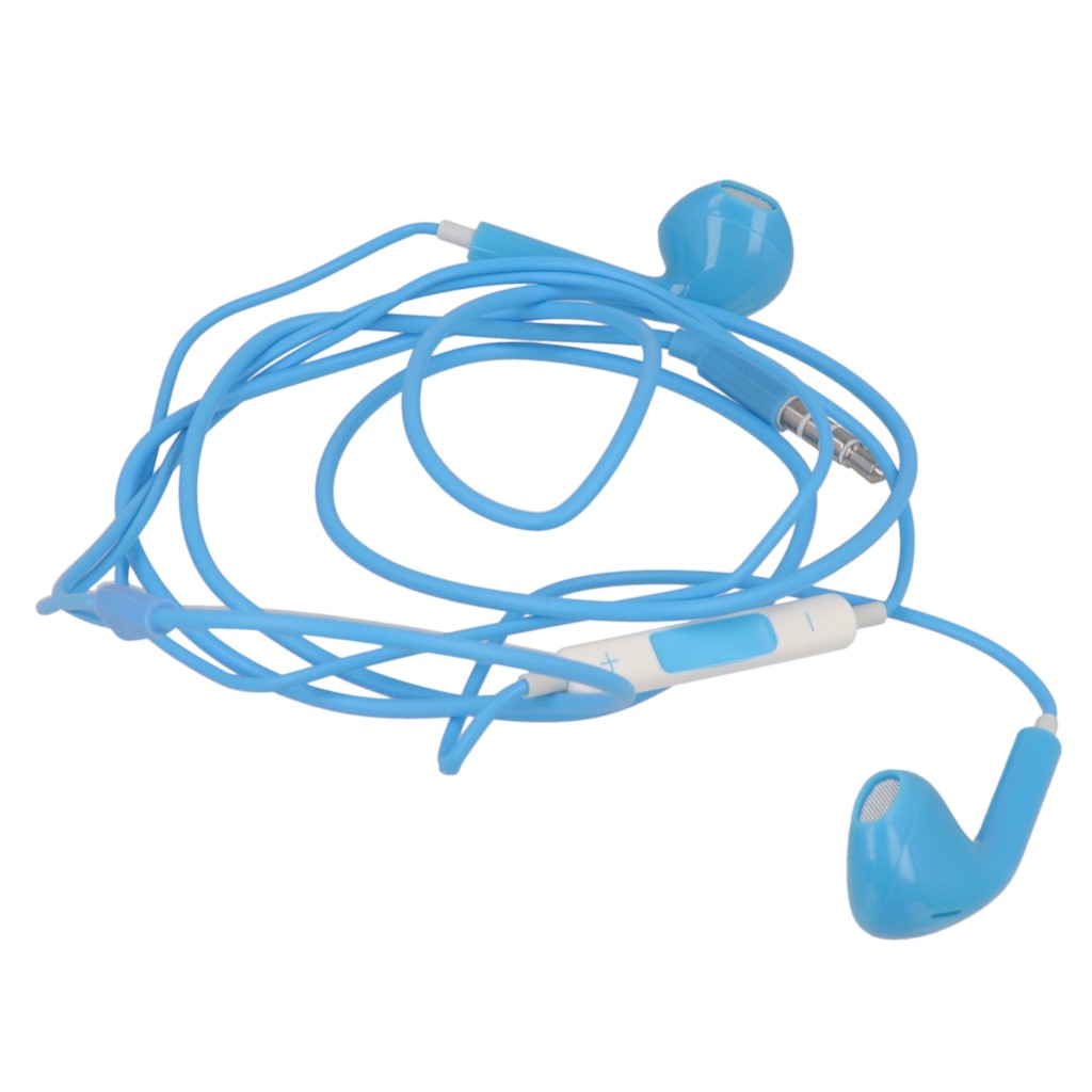 Suchawki stereo EarPhone MOTIVE niebieskie APPLE iPhone SE / 2