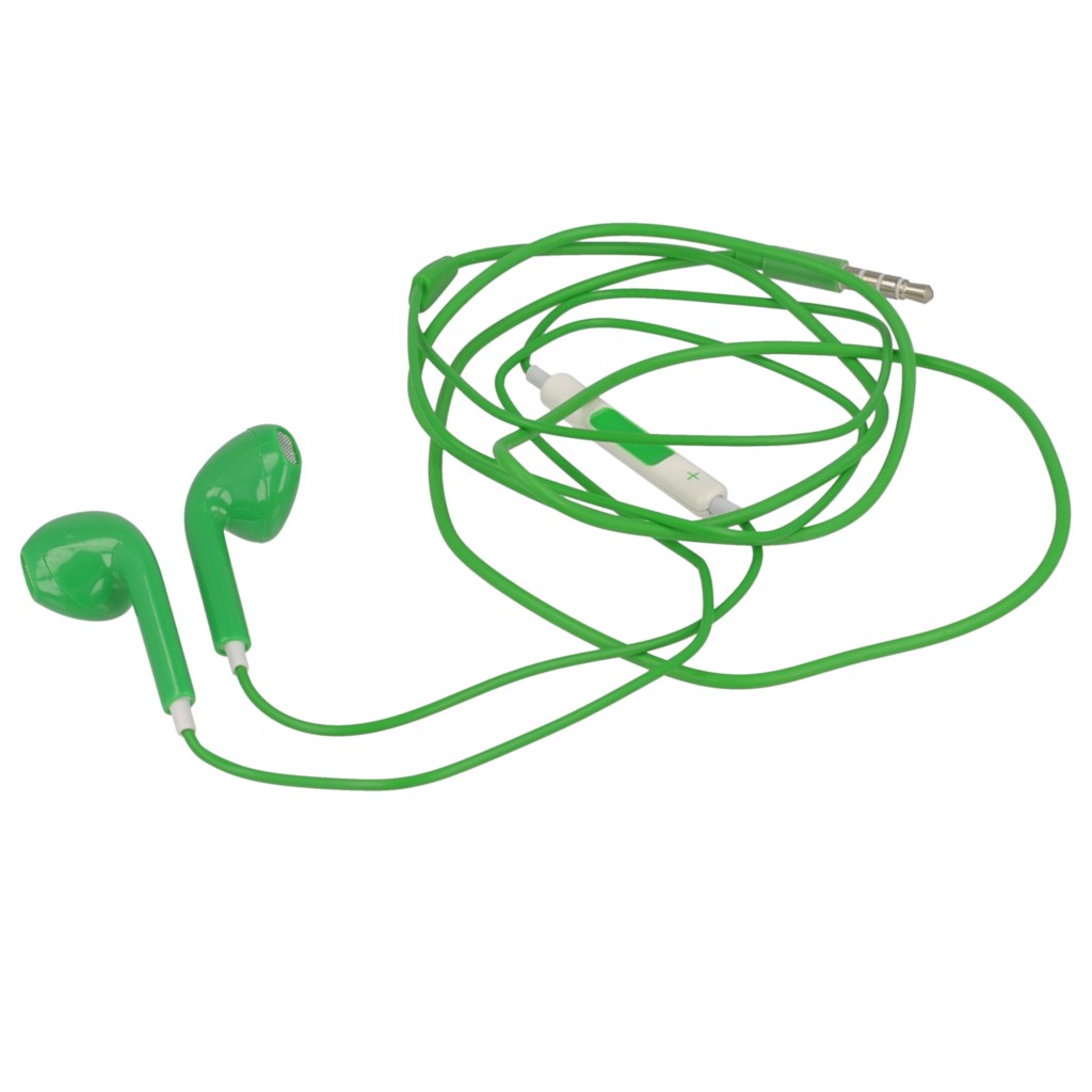 Suchawki stereo EarPhone MOTIVE zielone APPLE iPhone SE / 2