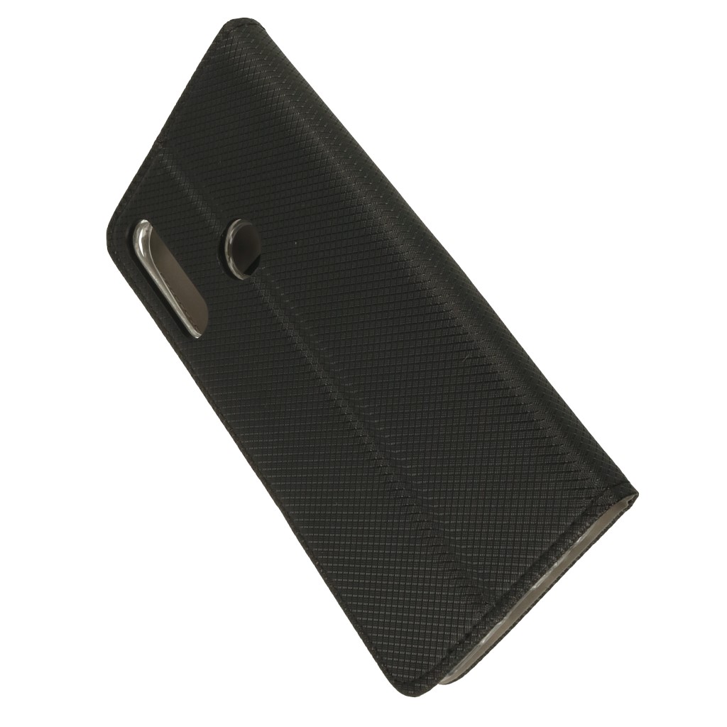 Pokrowiec etui z klapk Magnet Book czarne HTC Desire 19+ / 5