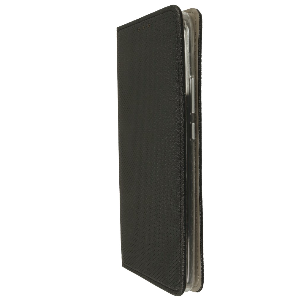 Pokrowiec etui z klapk Magnet Book czarne HTC Desire 19+ / 7