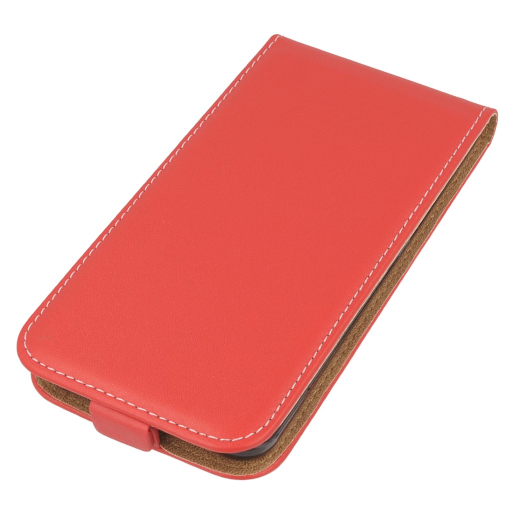 Pokrowiec z klapk� na magnes Prestige Slim Flexi czerwony HTC Desire 530 / 2