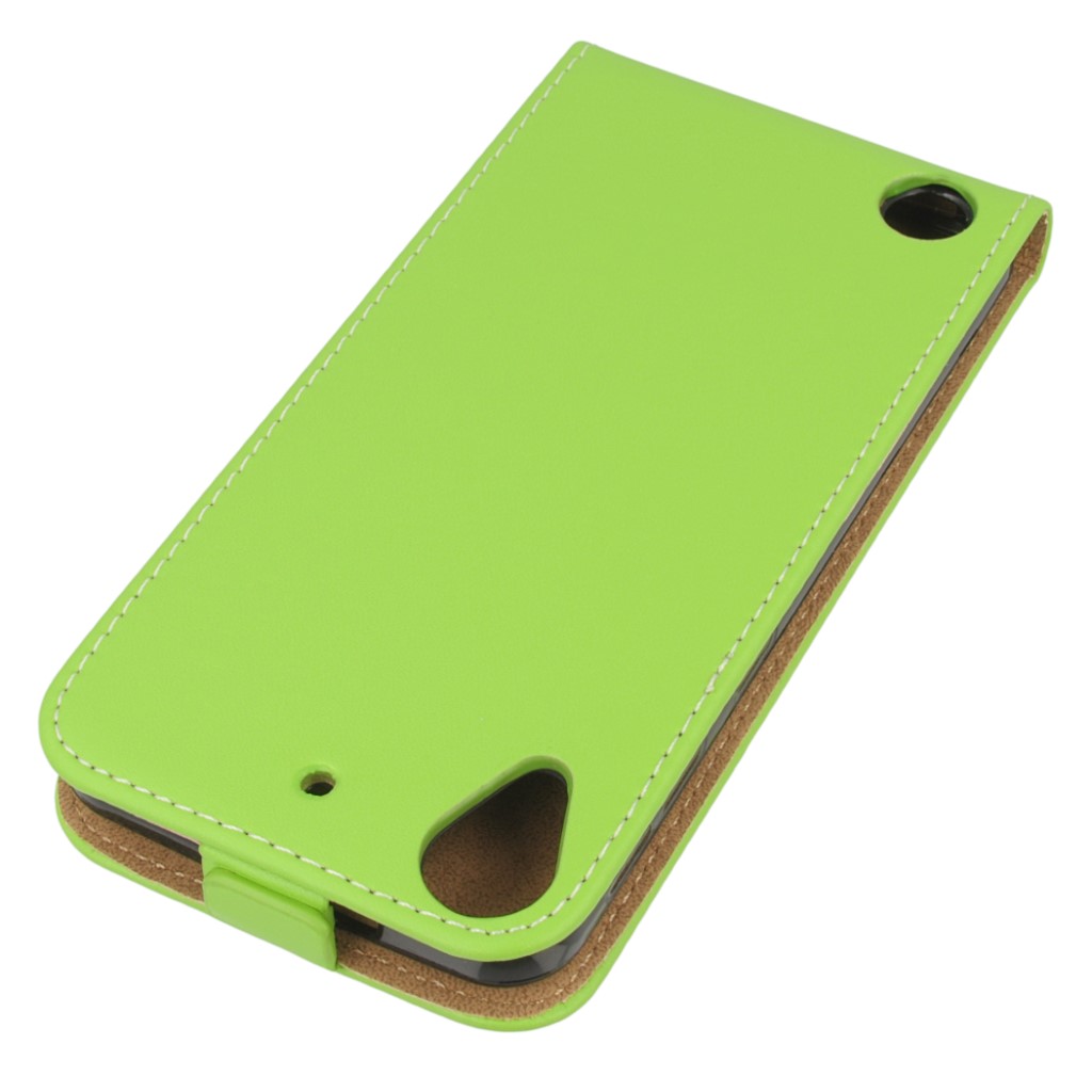 Pokrowiec z klapk na magnes Prestige Slim Flexi zielony HTC Desire 530 / 4