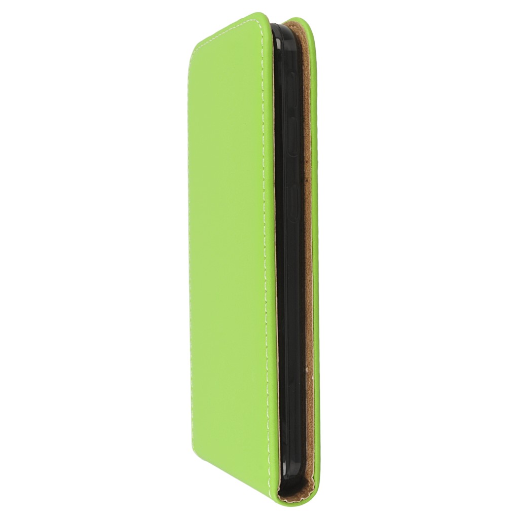 Pokrowiec z klapk na magnes Prestige Slim Flexi zielony HTC Desire 530 / 6
