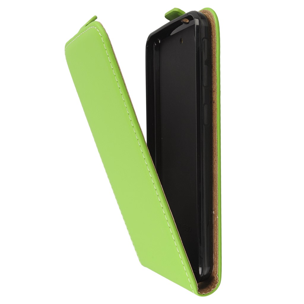 Pokrowiec z klapk na magnes Prestige Slim Flexi zielony HTC Desire 530 / 7
