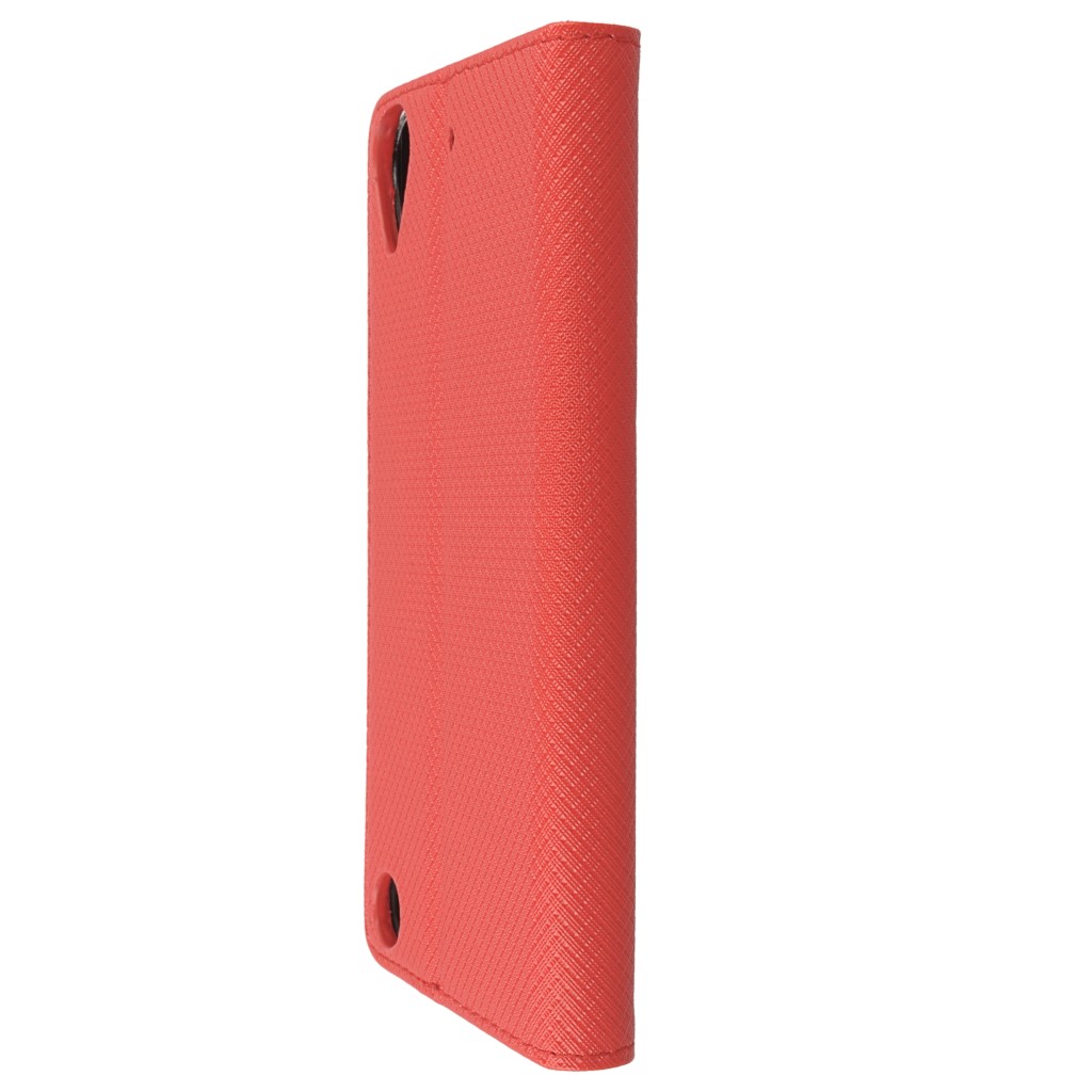 Pokrowiec etui z klapk Magnet Book czerwone HTC Desire 530 / 7
