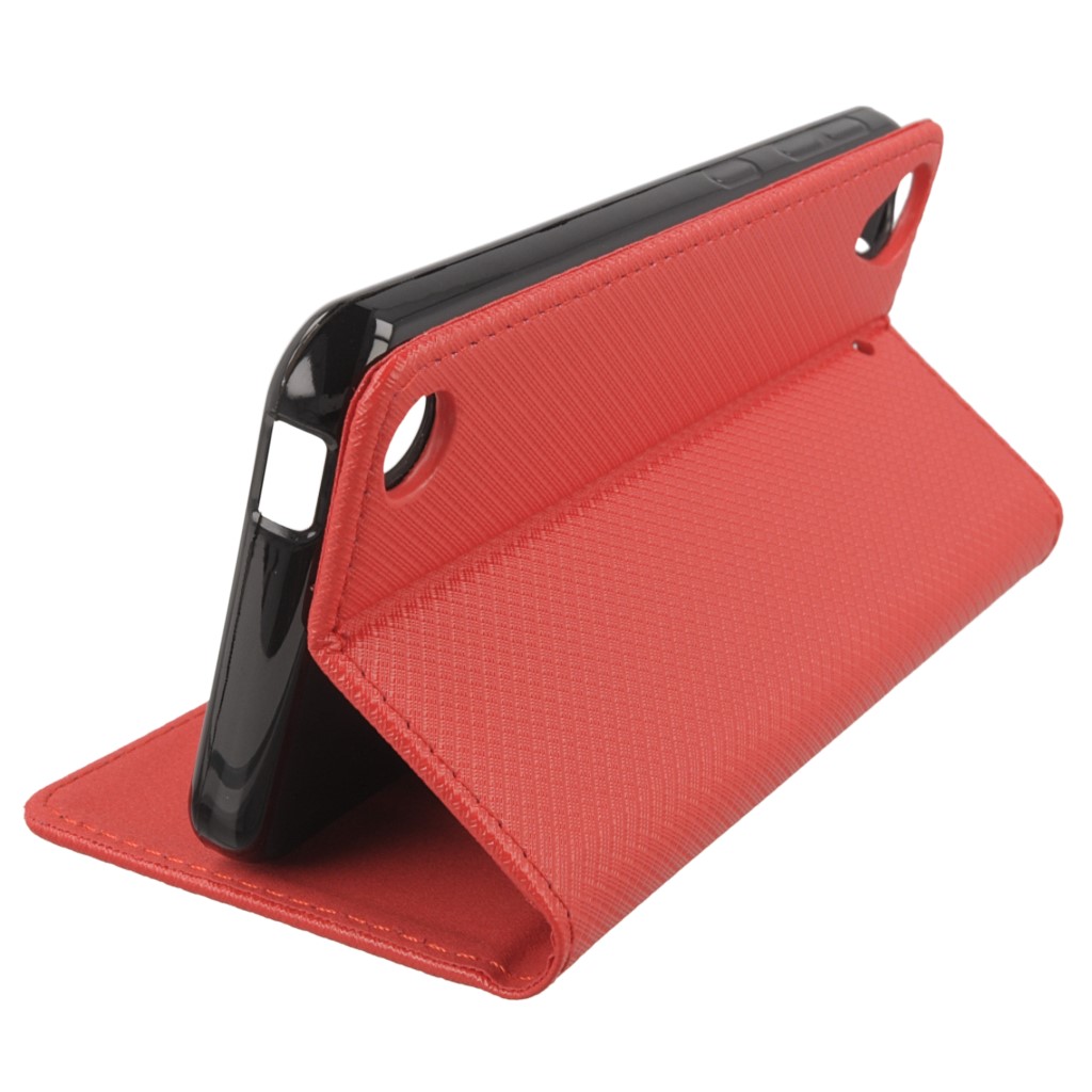 Pokrowiec etui z klapk Magnet Book czerwone HTC Desire 530 / 8