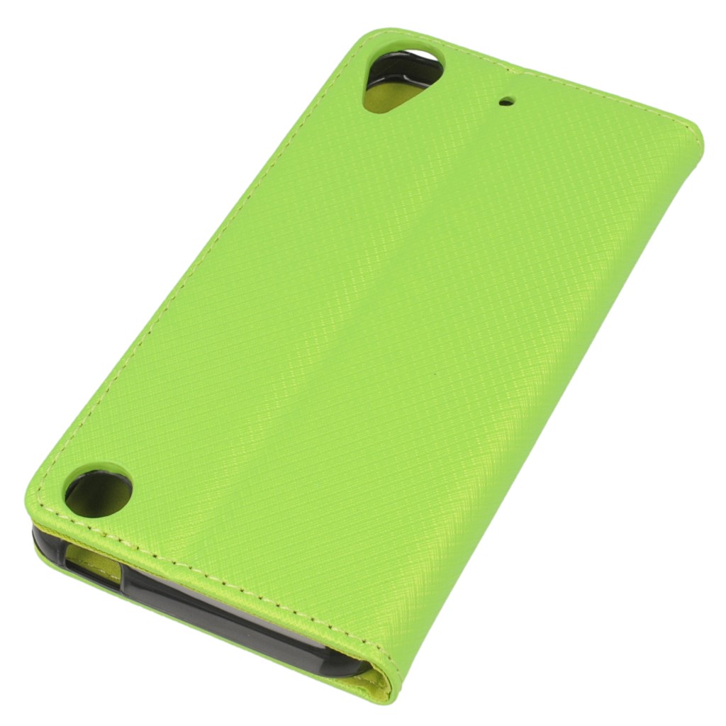Pokrowiec etui z klapk Magnet Book zielone HTC Desire 530 / 4