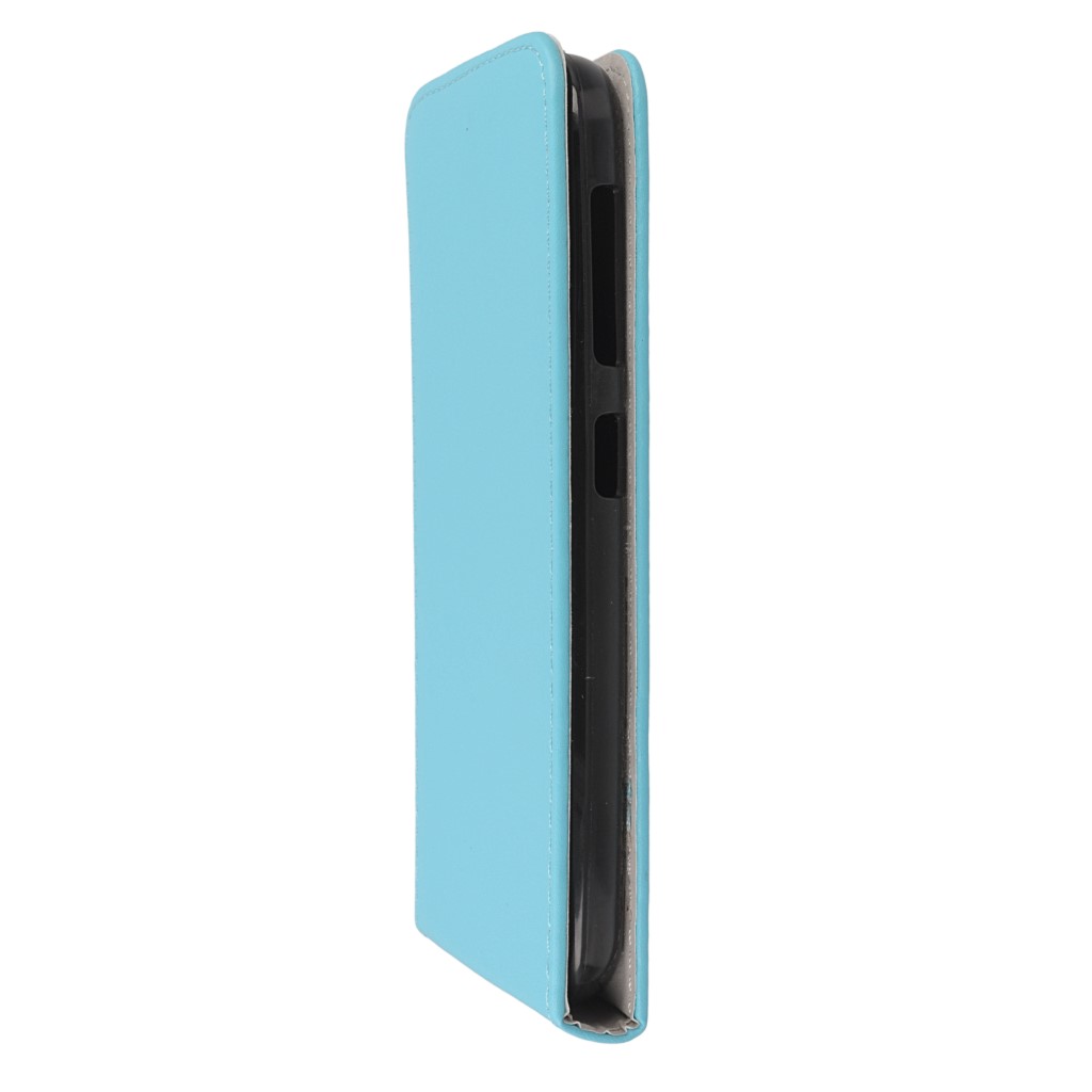 Pokrowiec z klapk na magnes Prestige Slim Flexi jasny niebieski HTC Desire 620 / 6