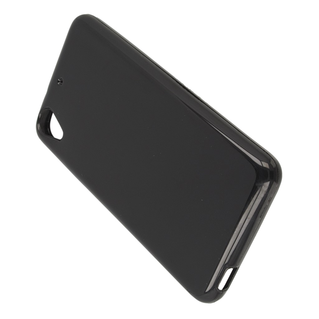 Pokrowiec silikonowe etui BACK CASE czarne HTC Desire 650 / 5