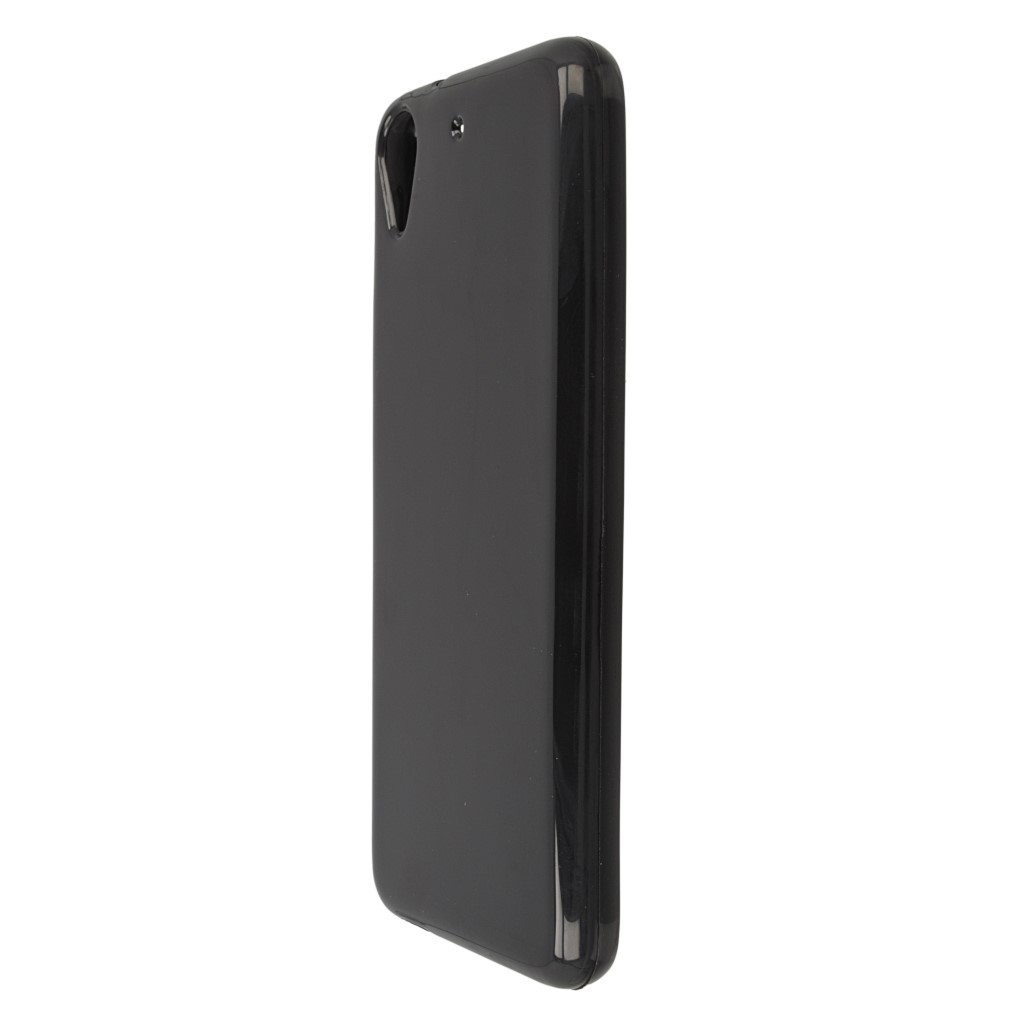 Pokrowiec silikonowe etui BACK CASE czarne HTC Desire 650 / 6