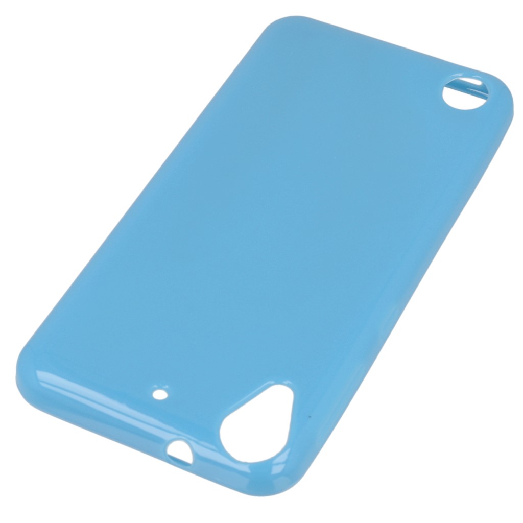 Pokrowiec silikonowe etui BACK CASE niebieskie HTC Desire 530 / 2