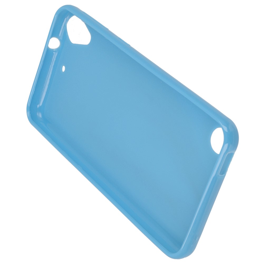 Pokrowiec silikonowe etui BACK CASE niebieskie HTC Desire 530 / 4