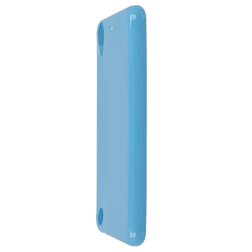 Pokrowiec silikonowe etui BACK CASE niebieskie HTC Desire 530 / 6
