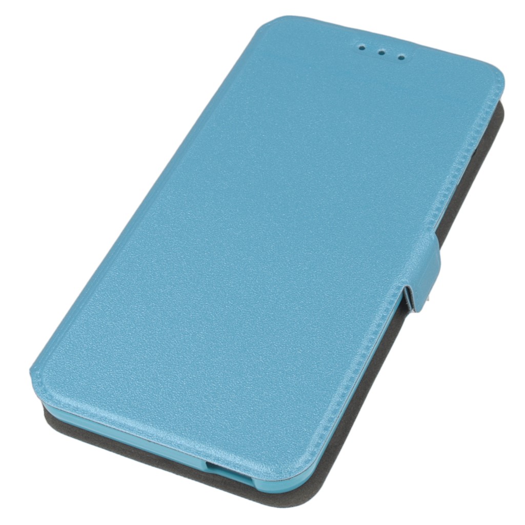 Pokrowiec etui Flexi Book niebieski HTC Desire 530 / 2