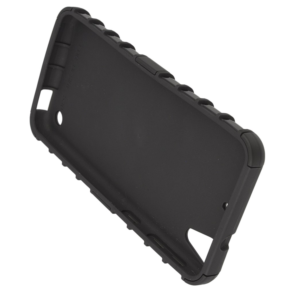 Pokrowiec etui pancerne Hybrid Case czarny HTC Desire 530 / 4