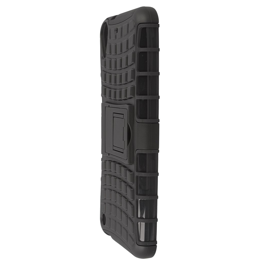 Pokrowiec etui pancerne Hybrid Case czarny HTC Desire 530 / 6