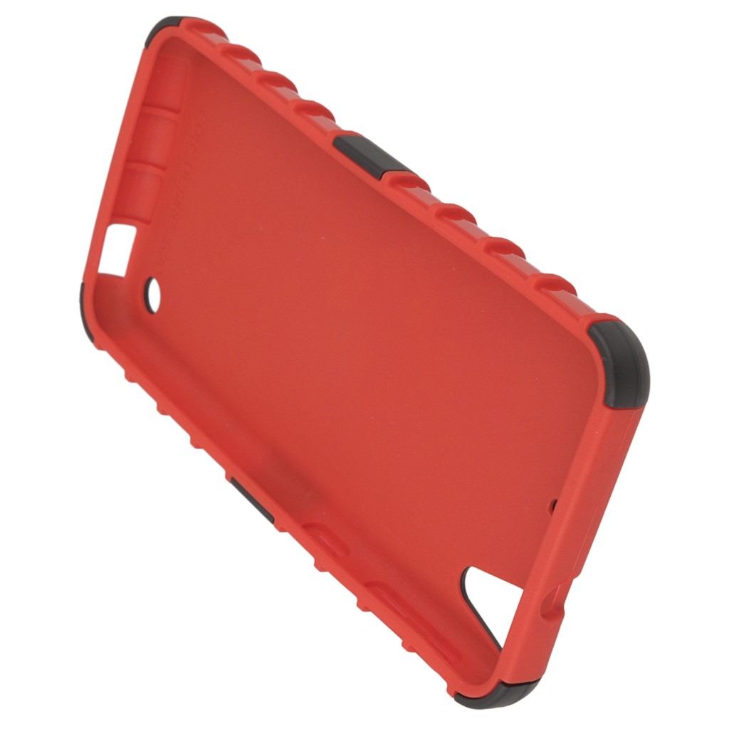 Pokrowiec etui pancerne Hybrid Case czerwony HTC Desire 530 / 4