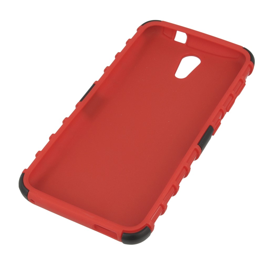 Pokrowiec etui pancerne Hybrid Case czerwony HTC Desire 620 / 3