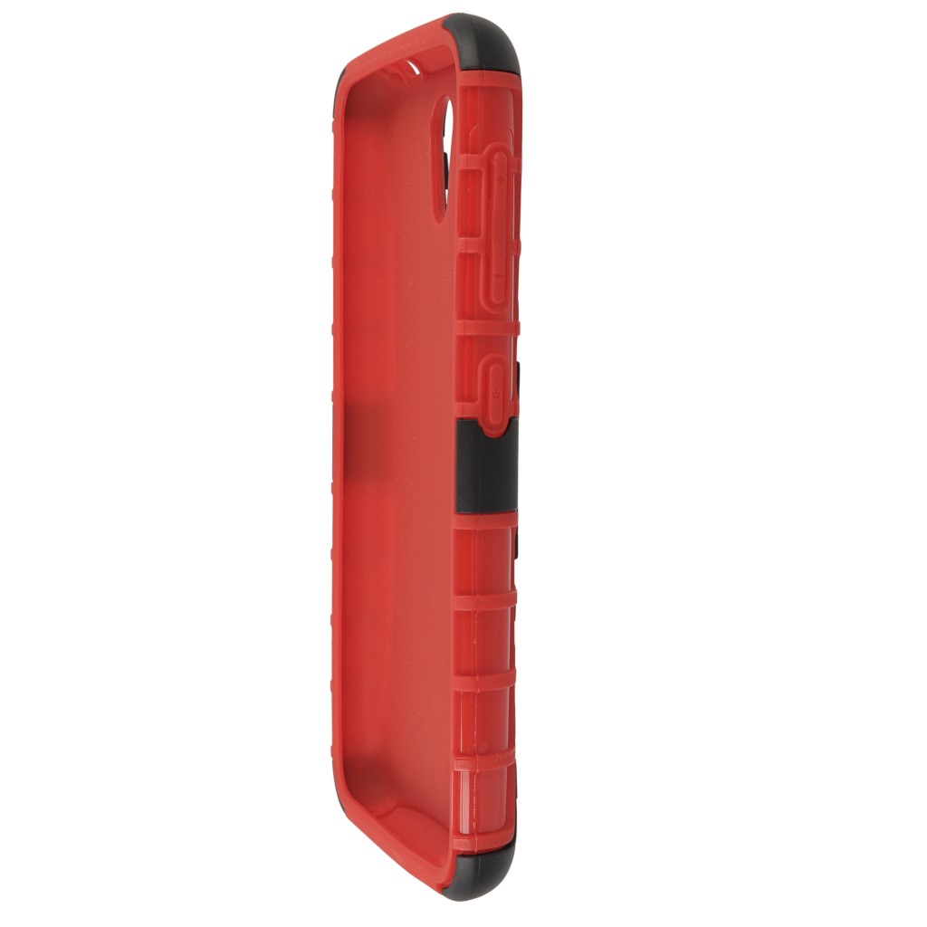 Pokrowiec etui pancerne Hybrid Case czerwony HTC Desire 620 / 6