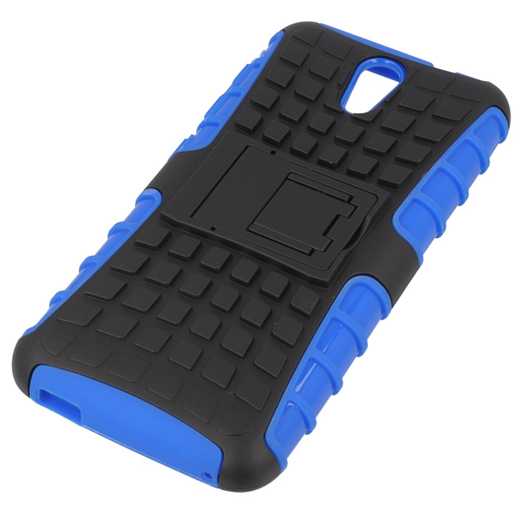 Pokrowiec etui pancerne Hybrid Case niebieski HTC Desire 620