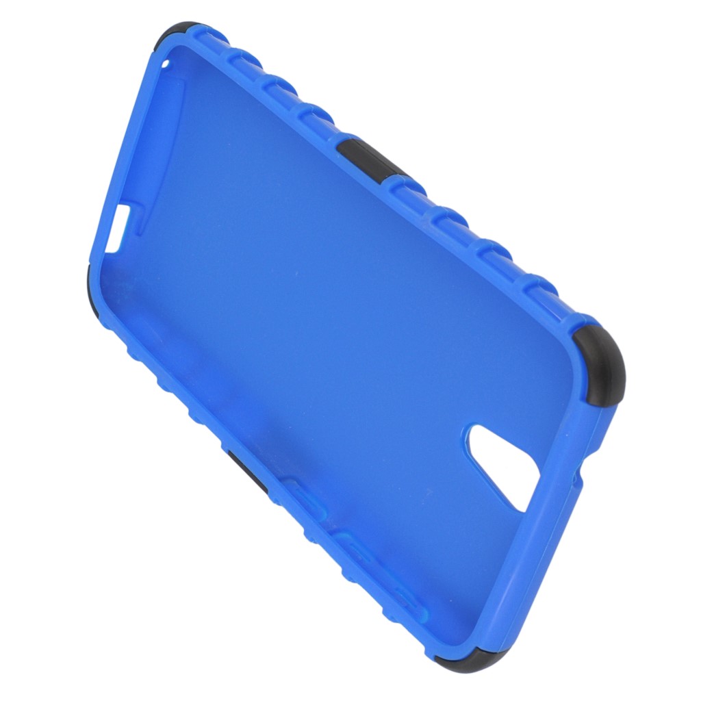 Pokrowiec etui pancerne Hybrid Case niebieski HTC Desire 620 / 4