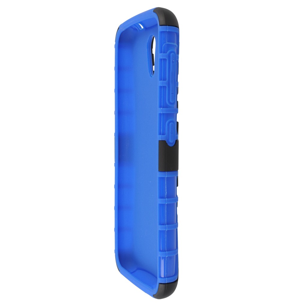 Pokrowiec etui pancerne Hybrid Case niebieski HTC Desire 620 / 6