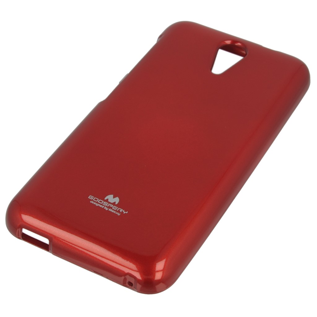 Pokrowiec etui silikonowe Mercury JELLY CASE czerwone HTC Desire 620