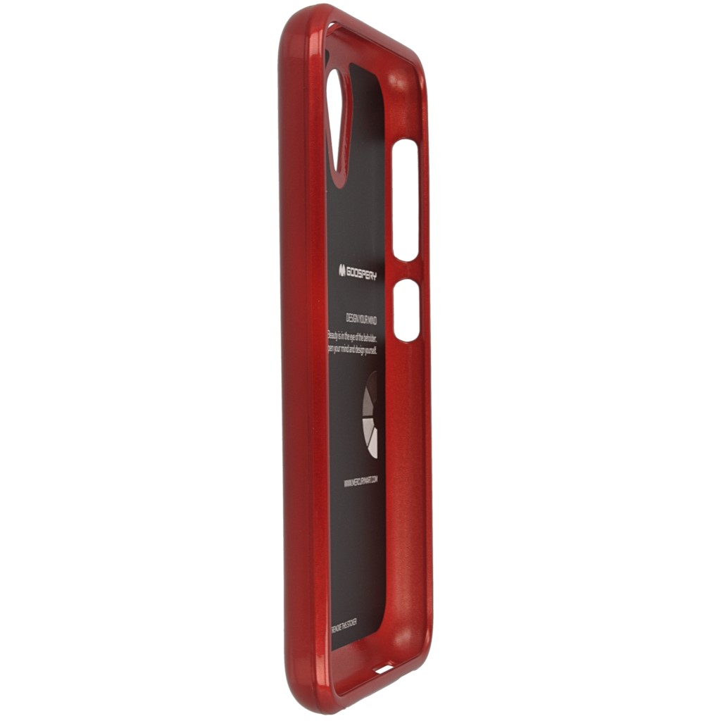Pokrowiec etui silikonowe Mercury JELLY CASE czerwone HTC Desire 620 / 6