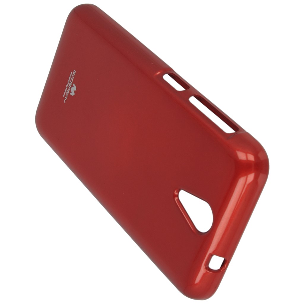 Pokrowiec etui silikonowe Mercury JELLY CASE czerwone HTC Desire 620 / 7