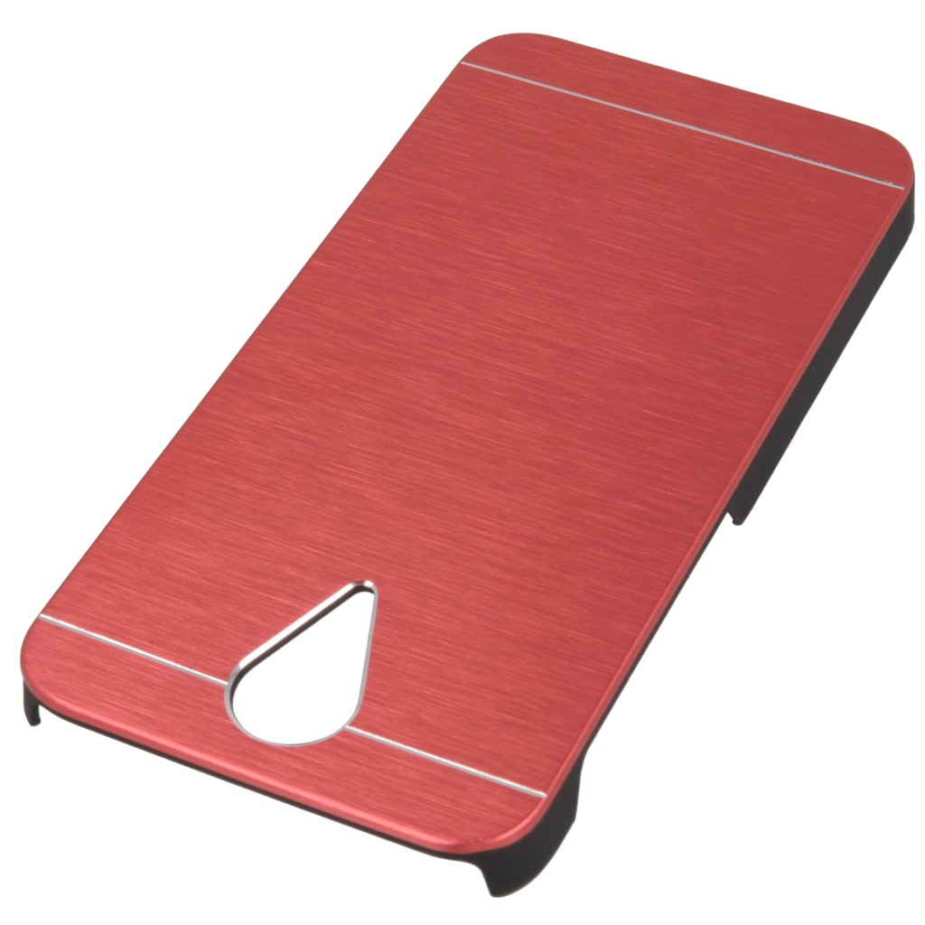 Pokrowiec etui Metal case czerwony HTC Desire 620 / 2