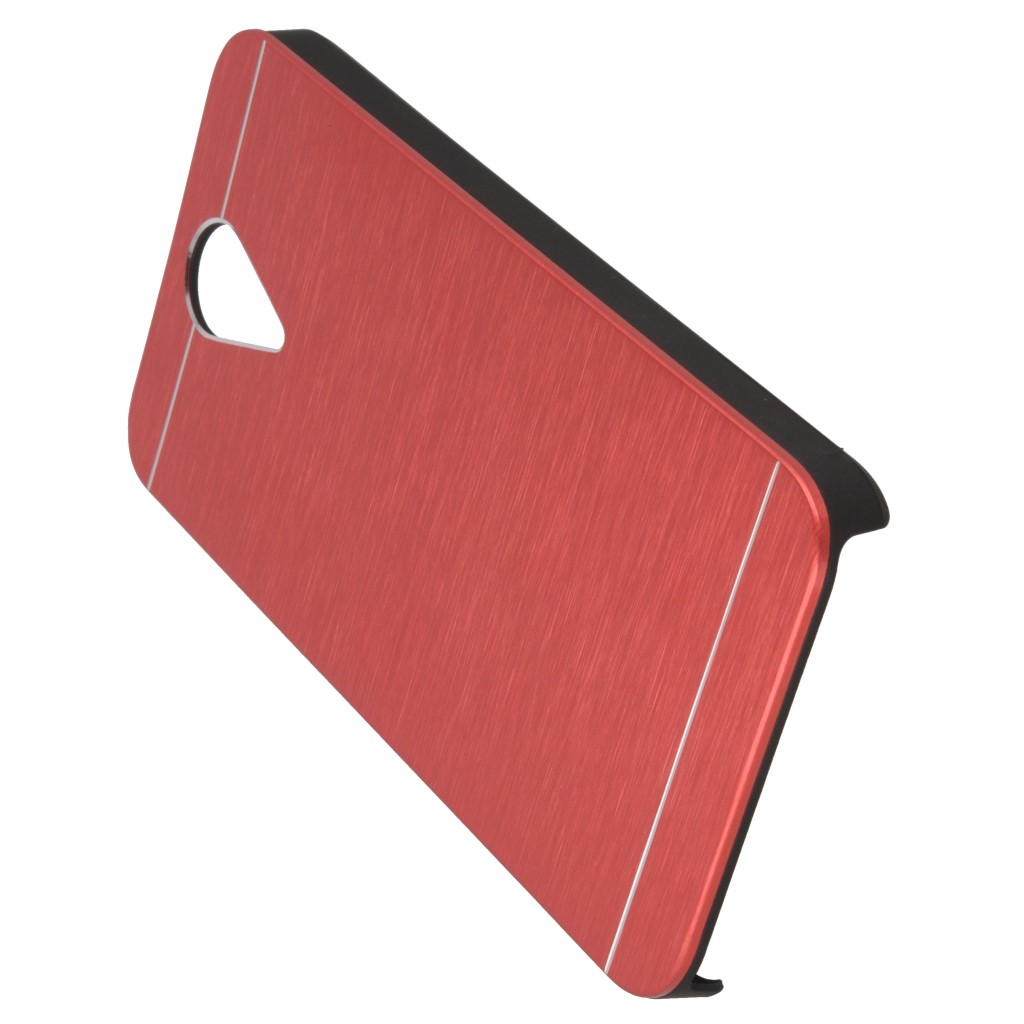 Pokrowiec etui Metal case czerwony HTC Desire 620 / 4