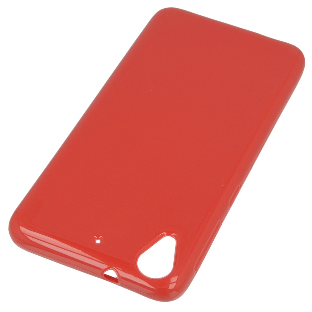 Pokrowiec silikonowe etui BACK CASE czerwone HTC Desire 626 / 2