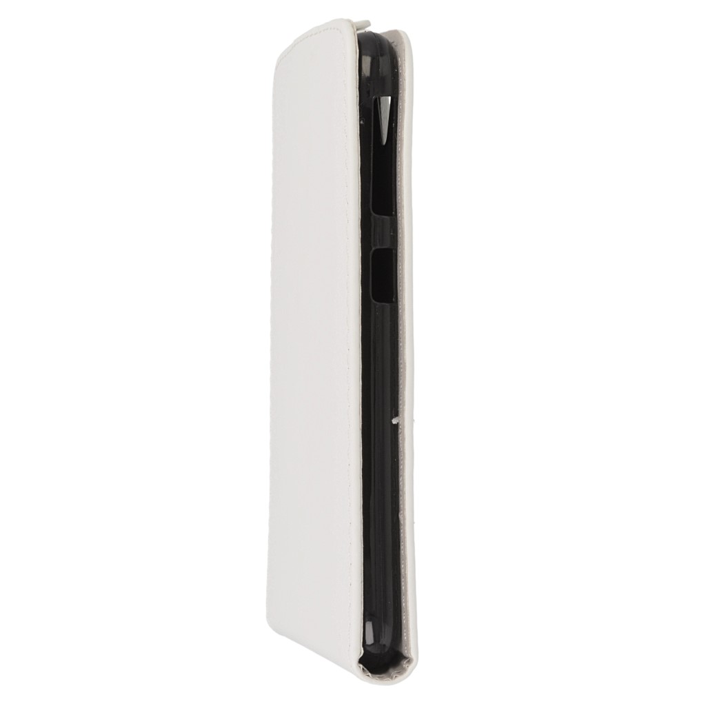 Pokrowiec z klapk na magnes Prestige Slim Flexi biay HTC Desire 626 / 7