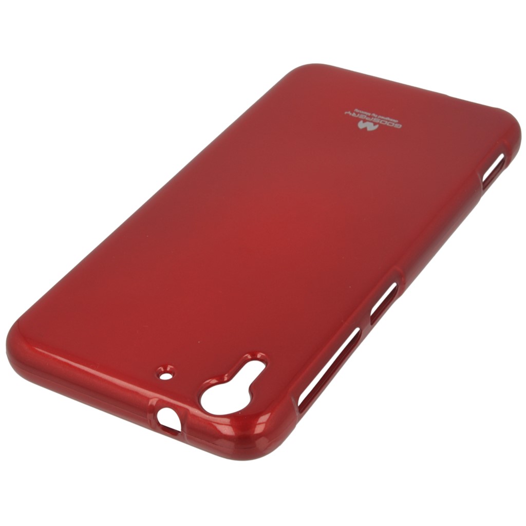 Pokrowiec etui silikonowe Mercury JELLY CASE czerwone HTC Desire Eye / 2