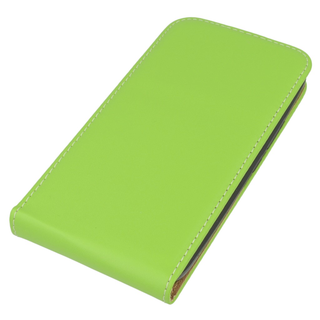 Pokrowiec z klapk na magnes Prestige Slim Flexi zielony HTC One M10 / 3