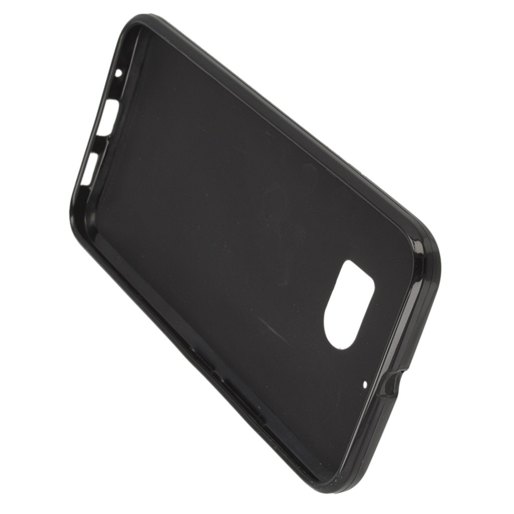 Pokrowiec silikonowe etui BACK CASE czarne HTC One M10 / 4