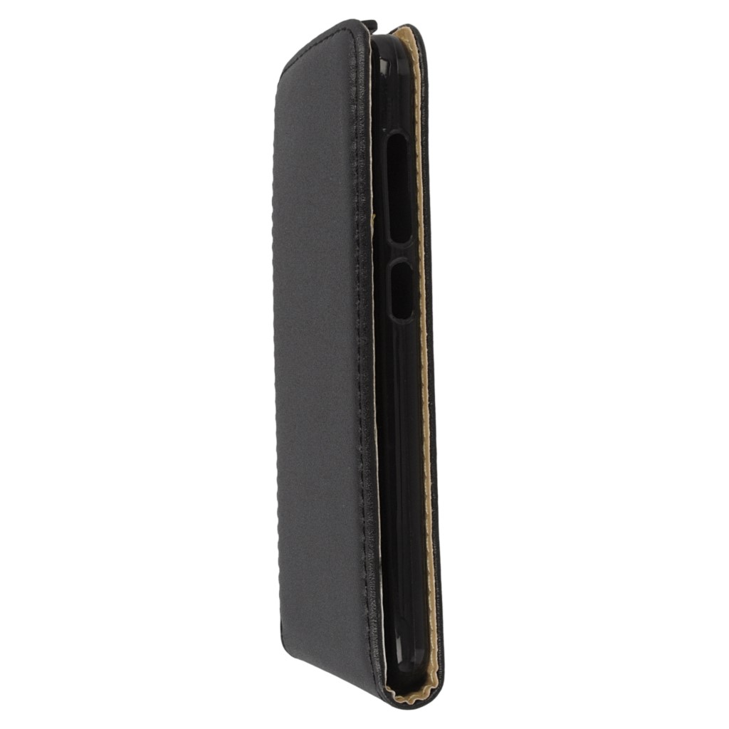 Pokrowiec z klapk na magnes Prestige Slim Flexi czarny HTC One A9 / 6