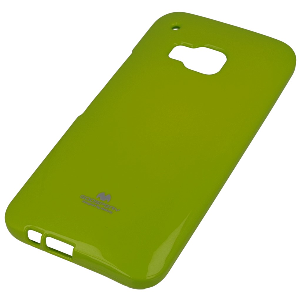 Pokrowiec etui silikonowe Mercury JELLY CASE limonkowy HTC One M9 Prime CE