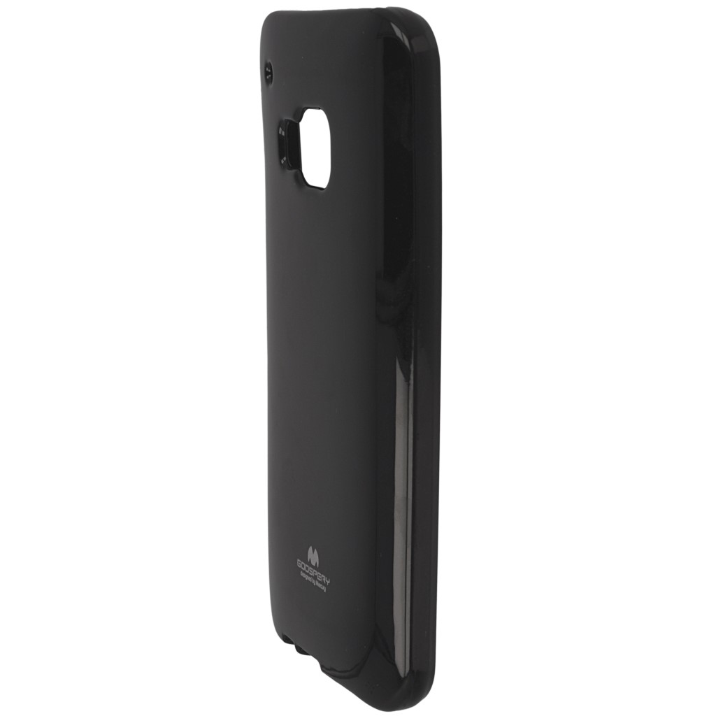 Pokrowiec etui silikonowe Mercury JELLY CASE czarne HTC One M9 Prime CE / 5