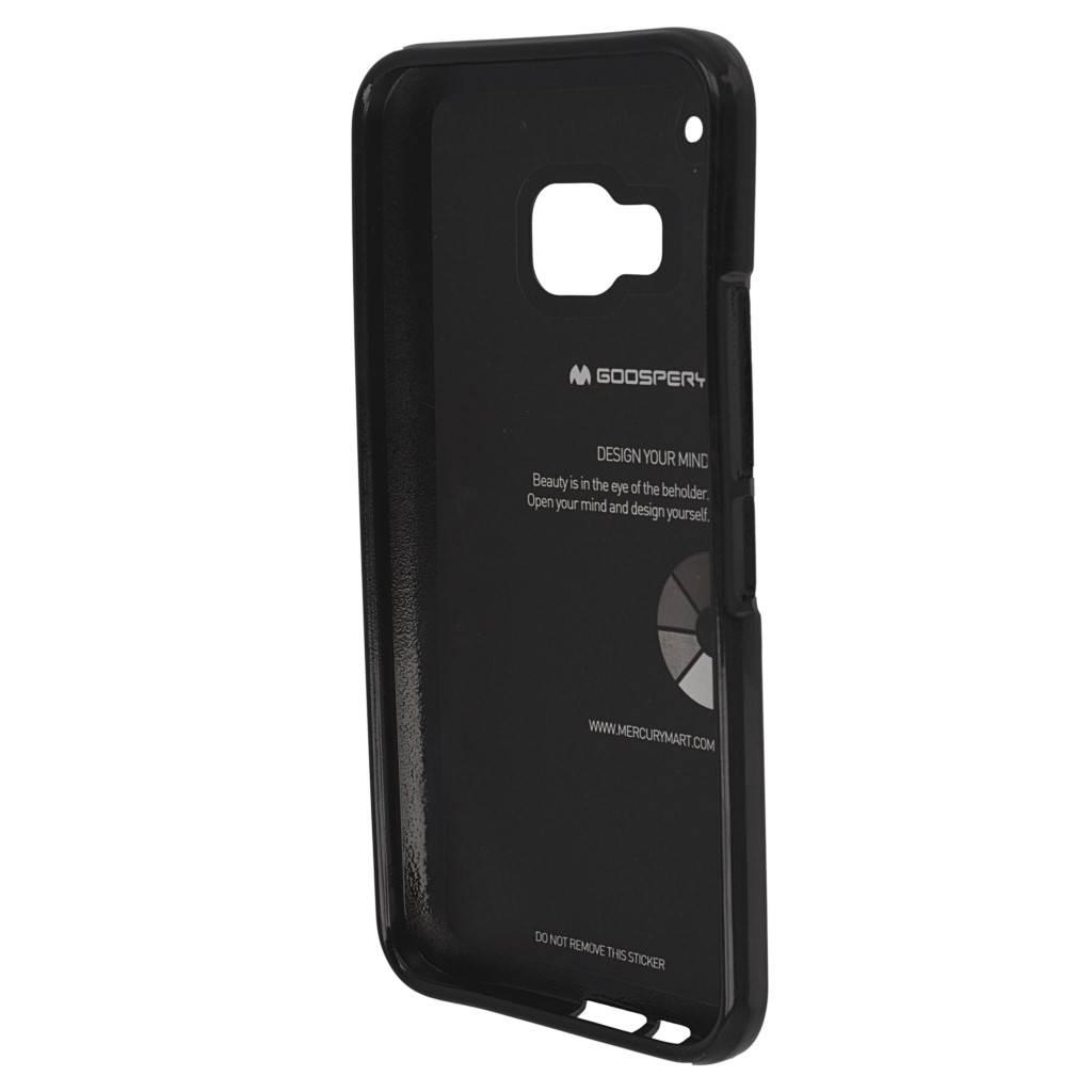 Pokrowiec etui silikonowe Mercury JELLY CASE czarne HTC One M9 Prime CE / 6