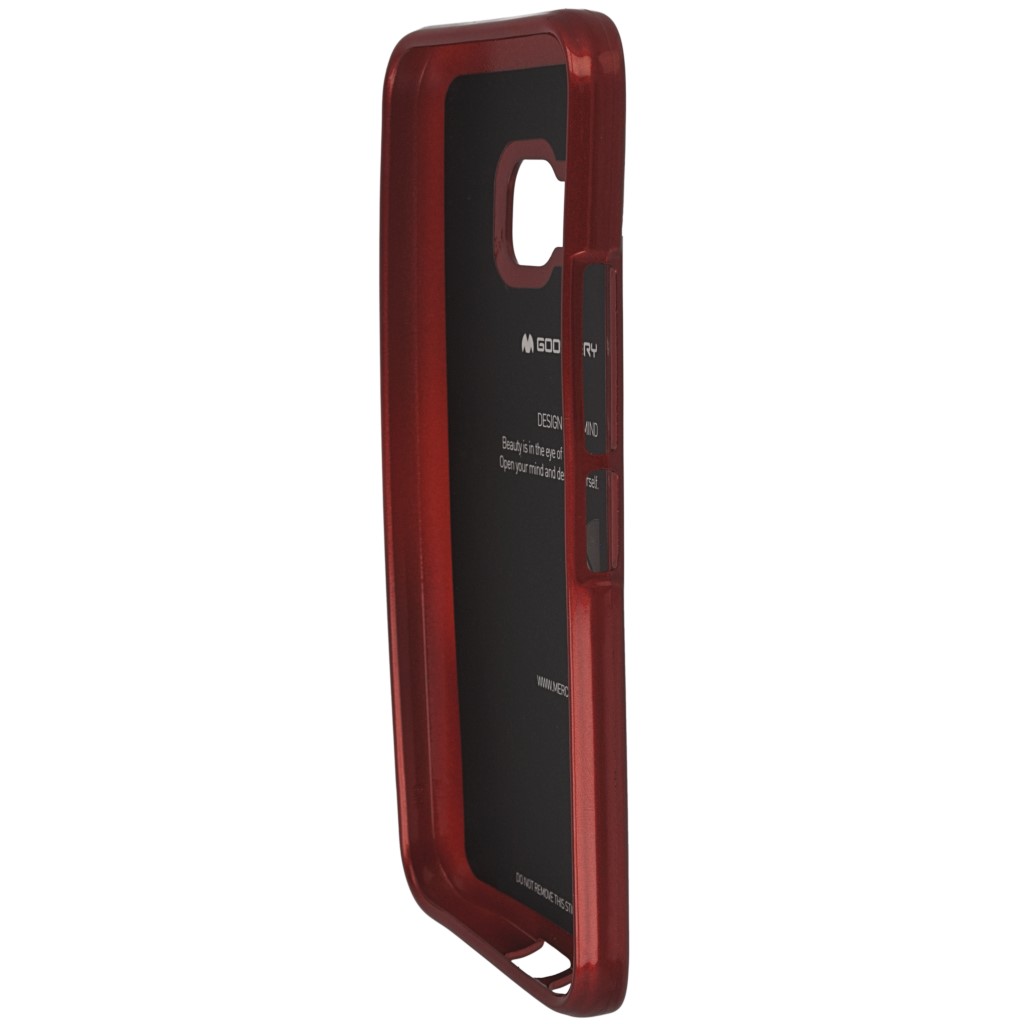 Pokrowiec etui silikonowe Mercury JELLY CASE czerwone HTC One M9 Prime CE / 8